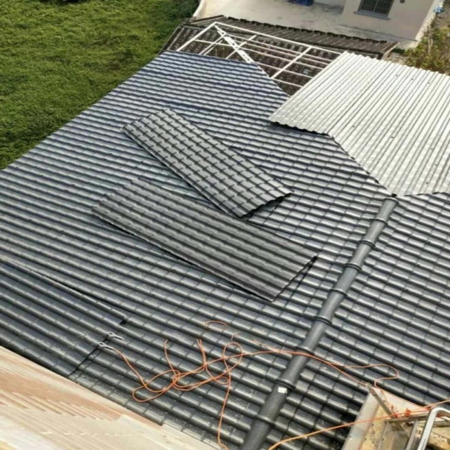 新型建筑材料合成樹(shù)脂瓦，新時(shí)代城市建設(shè)的屋頂瓦